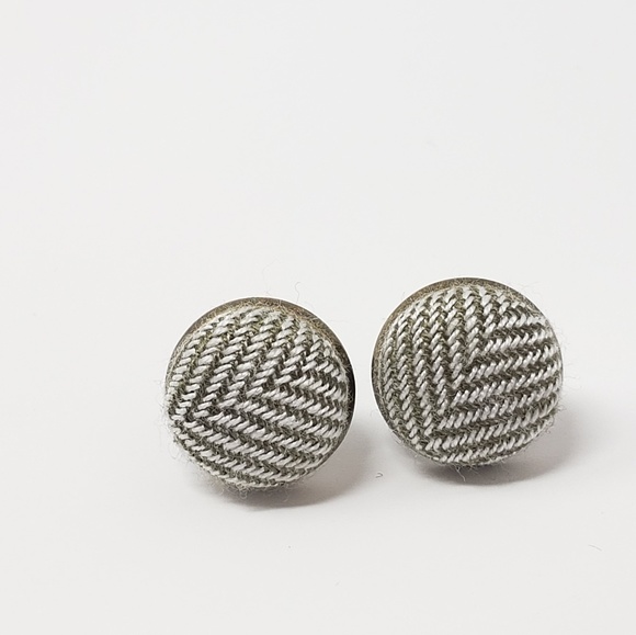 Handmade by Huffychic Jewelry - 3/$15 New Handmade | Upcycled Button Stud Earrings